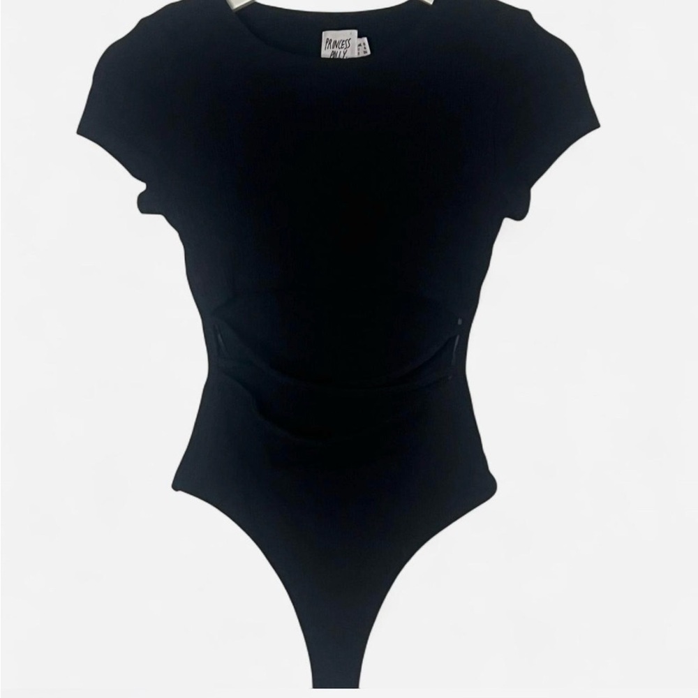 Princess Polly Black Ribbed‎ Garment